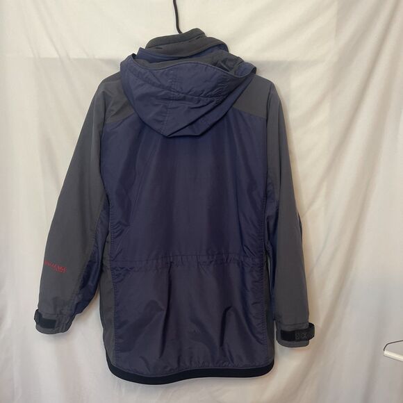 Columbia Womens Blue Challenge Series Core Full Zip Drawstring Ski Jacket Size S - Picture 7 of 8